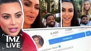 Kim Kardashian Calls Out Tristan Thompson  TMZ Live [upl. by Aicined]