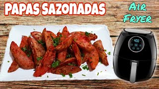 papas Sazonadas en el Air fryer [upl. by Caren]