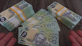 Very Realistic Australian 100 AUD Prop Money Review  Fake Money Unboxing [upl. by Osyth]