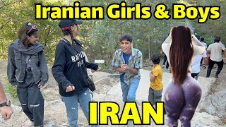 This is Real Amazing Country IRAN 🇮🇷IRANIAN Girls and Boys Stylesجمعه های پرحاشیه کوه [upl. by Malloch]