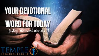 Your devotional Word for Today [upl. by Eenobe]