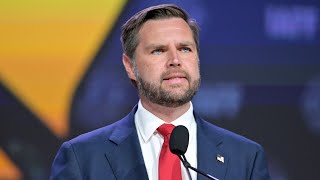 JD Vance booed at firefighters conference [upl. by Ahsiri850]