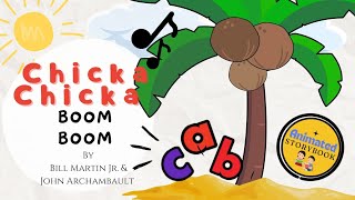 Chicka Chicka Boom Boom Story Time Alphabet Song for Kids  Fun Childrens Music Video 🌴📚 [upl. by Kraul789]