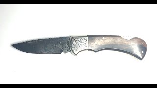 CJUL Herbertz Damascus Folder 440 ROSTFREI [upl. by Diantha]