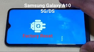 Samsung Galaxy A10 5GDS Factory Reset [upl. by Kulda]