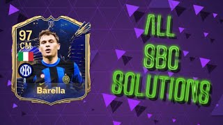 Barella SBC Solution MADFUT 24 [upl. by Afrikah2]