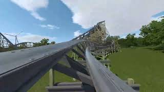 Iron Stallion No Limits 2 Coaster Simulation [upl. by Enyawad]