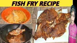 Fish Fry Recipe  Simple And Delicious Recipe  Hurain Ka Kitchen [upl. by Yeleak]