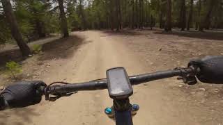 Leadville Trail 100 MTB  Powerline Downhill [upl. by Suedaht]