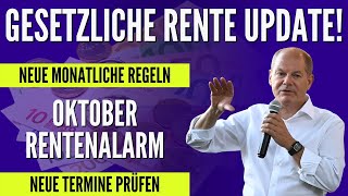 Monatliches Update zur gesetzlichen Rentenversicherung Wichtige Änderungen und Termine [upl. by Imoin]