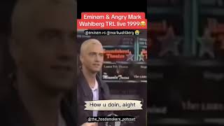 Eminem brought out Marky Mark in Mark Wahlberg eminem markwahlberg trl throwback 1999 detroit [upl. by Sieracki337]