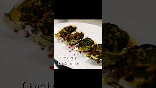 Oysters Rockefeller baked oysters topped with savory spinach herbs amp breadcrumbs [upl. by Kelsey]