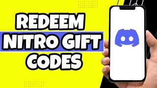 How To Redeem Nitro Gift Codes On Discord 2023 [upl. by Yllas]