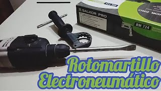 ROTOMARTILLO Salkor Gladiator Pro RM724Ver descripciónencastre Sds plus [upl. by Allimrac172]