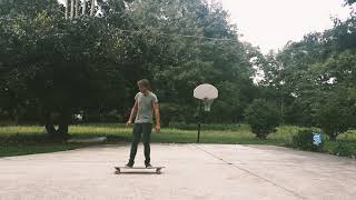 Longboard freestyle tricks on a pintail [upl. by Onaicilef]