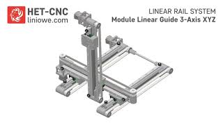 Module Linear Guide 3Axis XYZ [upl. by Ajuna599]