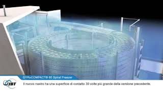 Frigoscandia GYRoCOMPACT® 60 Spiral Freezer and Chiller  IT [upl. by Bari489]