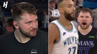 Luka Doncic joins Inside the NBA reacts to his GameWinner in Game 2 [upl. by Kern]