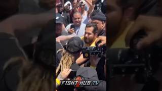 Jorge Masvidal BRAWLS with Nate Diaz team at press conference [upl. by Abernathy]