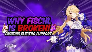 Why You NEED To Build Fischl amp Why Shes BROKEN Advanced Fischl Guide amp Build  Genshin Impact [upl. by Atlee]