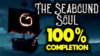 SEA BOUND SOUL 100 COMPLETION GUIDE  SEA OF THIEVES  Journal and artefact locations [upl. by Leela]