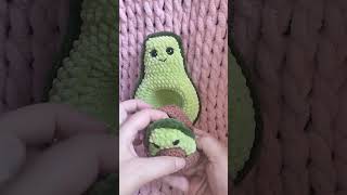 Crochet Avocado  Heklani avokado [upl. by Reh]