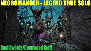 Necromancer  Legend True solo  Dual SwordsDeepwood  Screaming Bell  Warhammer Vermintide 2 [upl. by Zwick182]