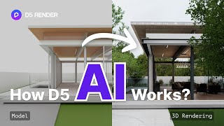 AI Architecture Rendering  Explore how fast this AI animates your architectural designs [upl. by Macey]