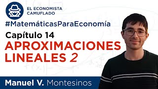 Aproximaciones lineales II  Matemáticas para Economía C14 [upl. by Lynus]