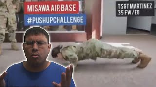 Air Force PushUp Challenge Gone Wrong [upl. by Linden]