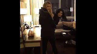 Kylie Jenners Epic Snapchat Movie With Kendall amp Hailey [upl. by Atse]