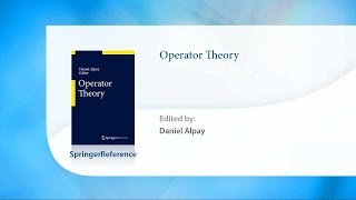 Operator Theory [upl. by Karlie]