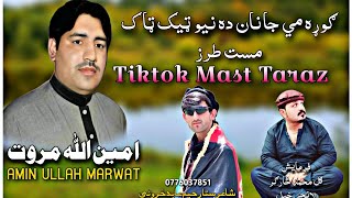 Aminullah Marwat Gura May Janan DeTiktok Pashto New HD Song 2024ٹیک ٹاک مست سندرہ [upl. by Trometer]