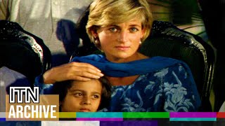 Imran Khan and Jemima Goldsmith Host Princess Diana in Pakistan 1997 [upl. by Yuille]