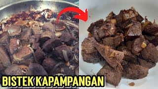 BISTEK ATAY BABOY  KAPAMPANGAN RECIPE [upl. by Eniamert535]