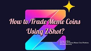 Mastering Trades How to Use ZShot for Seamless Transactions  𝐙𝐞𝐧 𝐂𝐨𝐢𝐧 [upl. by Ely]