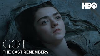 The Cast Remembers Maisie Williams on Playing Arya Stark  Game of Thrones Season 8 HBO [upl. by Niac]