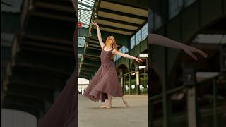 Lilly dancing in the train station dancephotography nyc ballerina [upl. by Meyers]