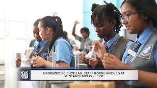 UPGRADED SCIENCE LAB STAFF ROOM UNVEILED AT ST STANISLAUS COLLEGE [upl. by Tina]