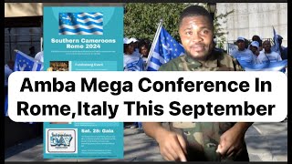 Amba Mega Conference In ROME All Roads Lead To Rome [upl. by Warga]