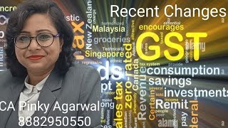 Recent Changes in GST Return Change in GST Return FillingGST Updates in GST Return  IMSCATax [upl. by Rhtaeh]