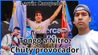 CHUTY provocó al público intencionalmente y el TONGO a NITRO  Lalo opina de la FMS Internacional [upl. by Grussing]