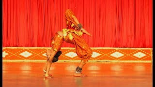 Naga Nrittam Trio  Sridevi Nrithyalaya  Bharathanatyam Dance [upl. by Aneekahs479]