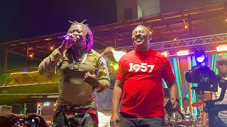 HEAT 🔥Akrobeto amp African Child Spoil The Stage At SG Mall Official Launch [upl. by Ainitsirc]