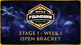 SMITE 2 LongDidnt Watch  Stage 1  Week 1 Open Bracket [upl. by Enitsrik]