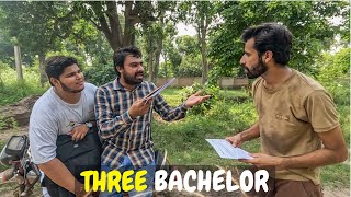 Story Of Three Bachelor  Mr Bunk  Funny Video [upl. by Meid571]