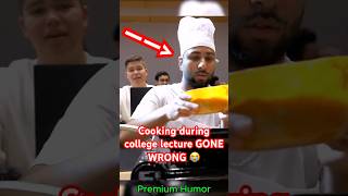 Bro was cooking DURING A COLLEGE LECTURE 😭 [upl. by Chassin422]