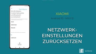 Netzwerkeinstellungen zurücksetzen  Xiaomi Android 10  MIUI 12 [upl. by Annaeed519]