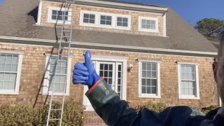 Im Cleaning Cedar Siding [upl. by Netsirt]