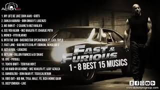 Velozes e Furiosos 1 a 8 Top 15 Melhor Música filme velozes e furiosos [upl. by Dnomad501]